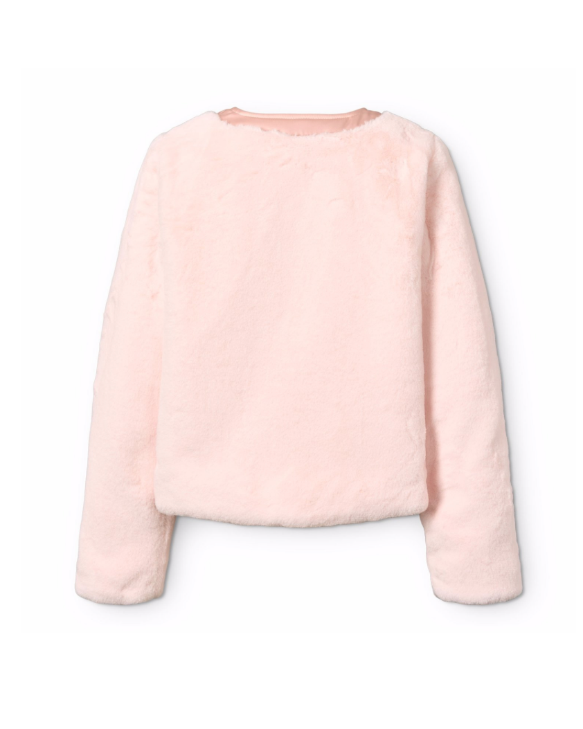 Light pink sweater on a white background