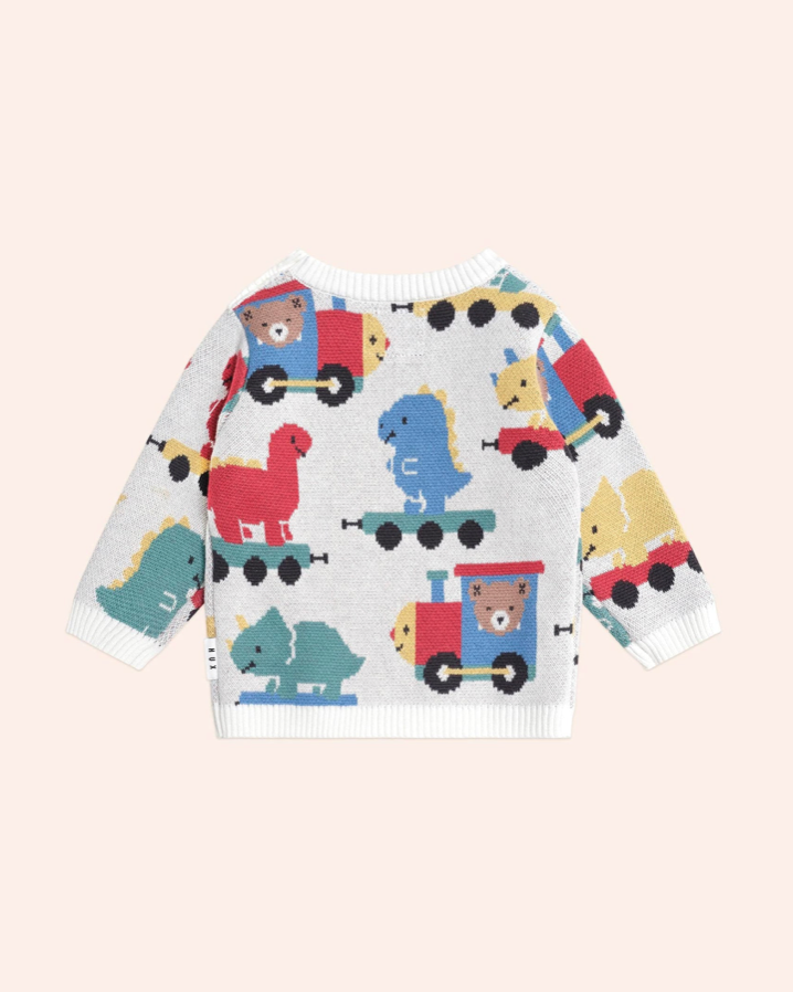 Dino Train Knit Pullover
