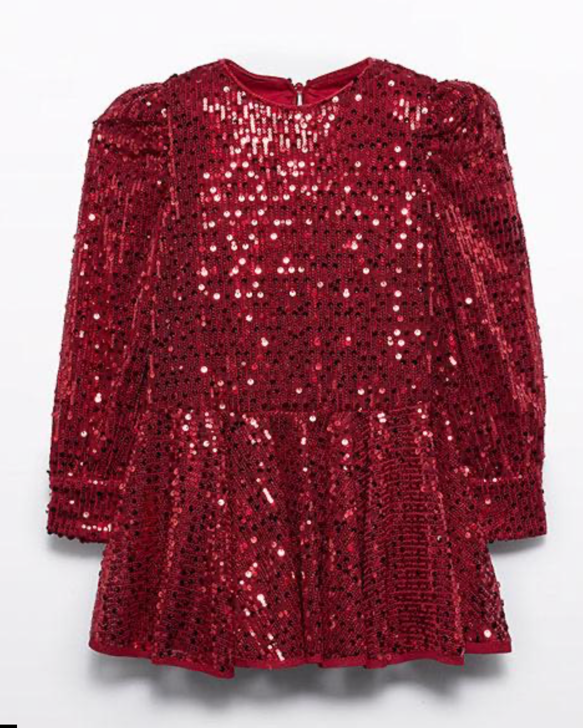 Red Sequin Dress