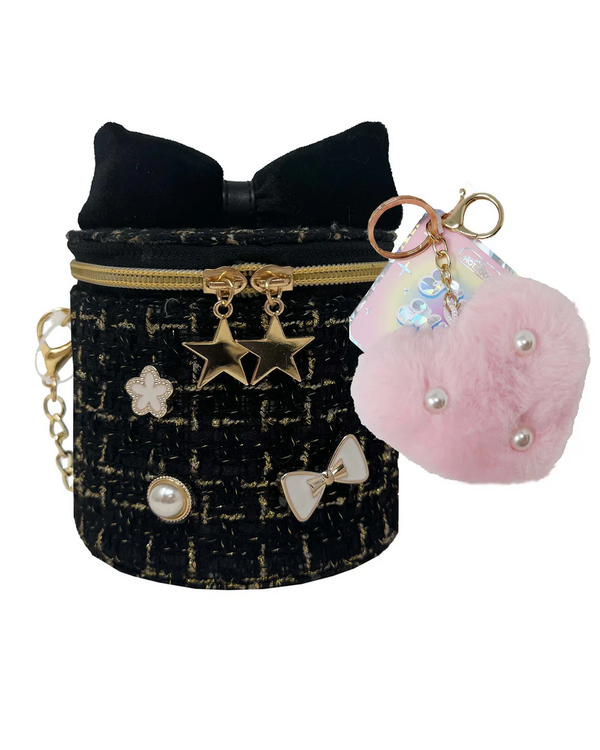 Tiny Mini Fashion Bag with Keychain - Good Day