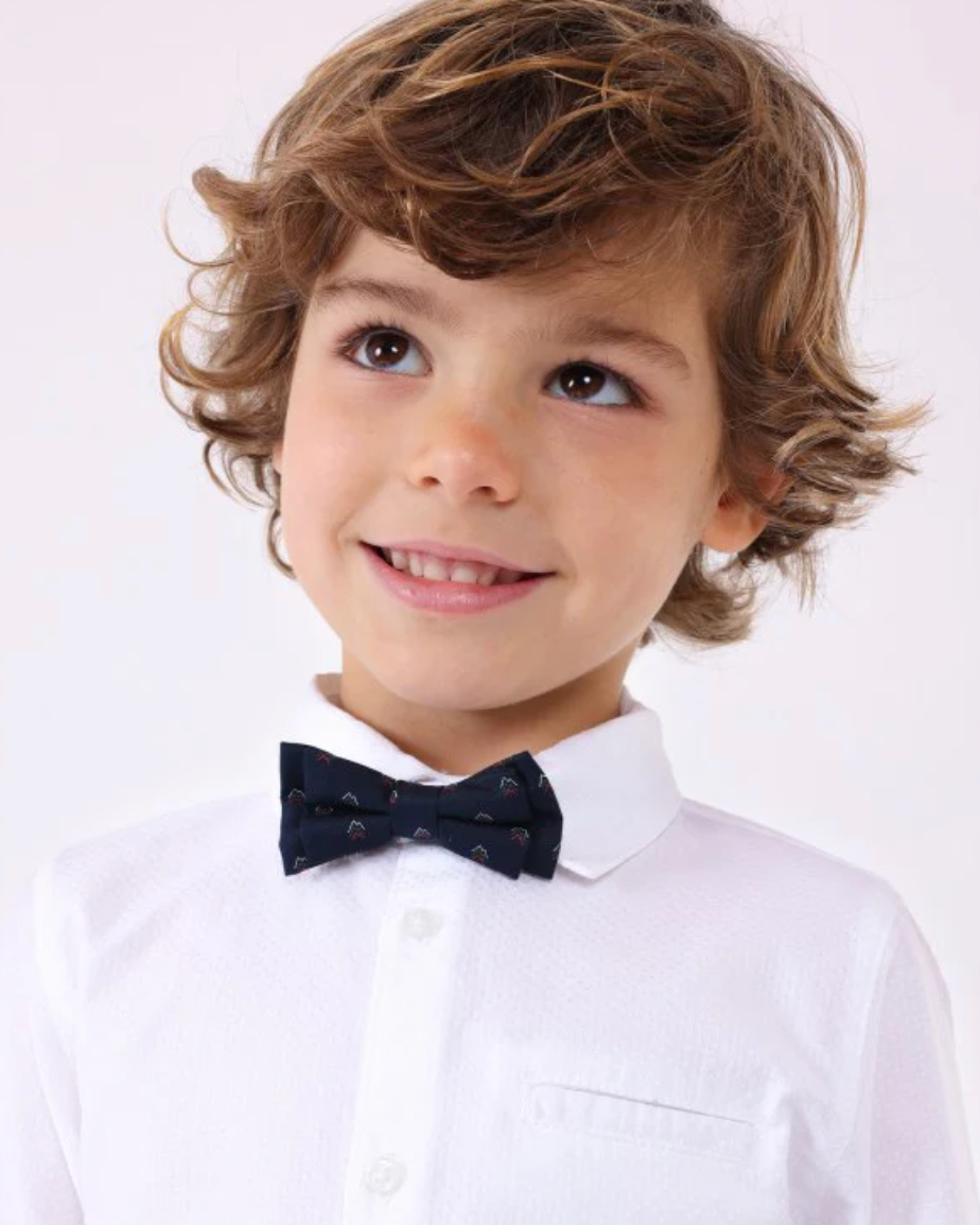 L/s  Dressy Shirt with Bow Tie