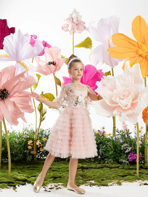 Golden Daisies Tutu Dress