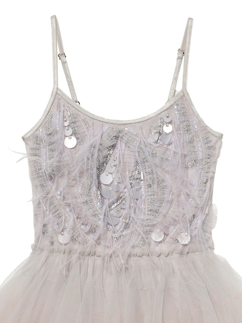 Willow Tutu Dress in French Silver Mix