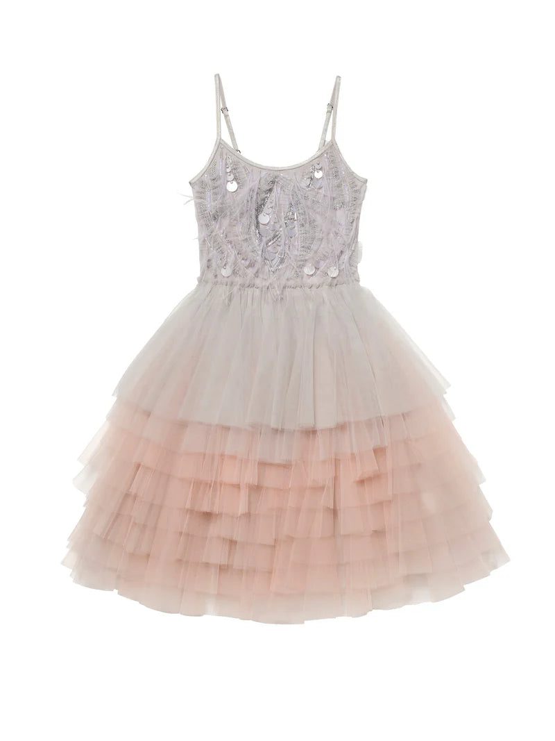 Willow Tutu Dress in French Silver Mix