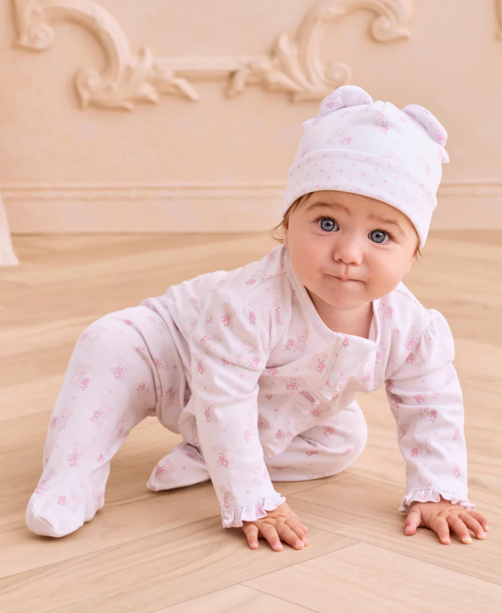 Teddy Bear Love Pink Novelty Hat