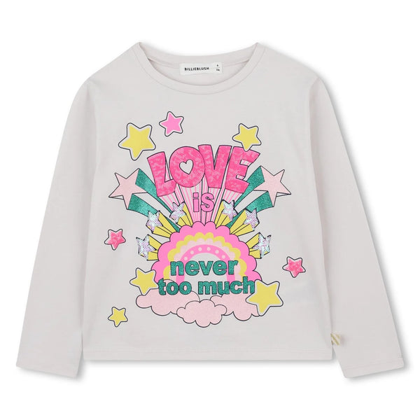 Love Is Never Too Much Ivory T-Shirt