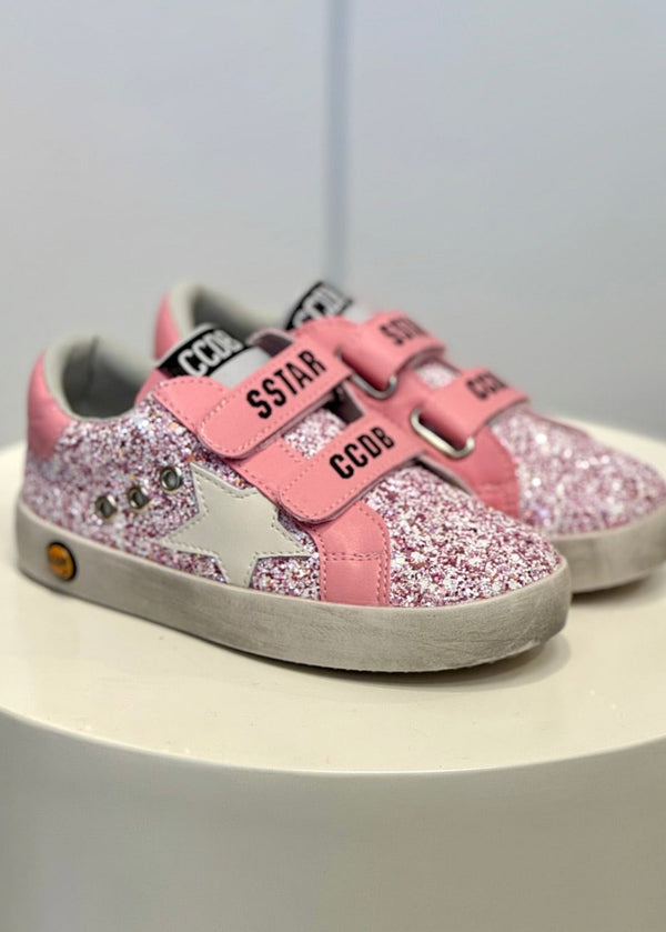 Pink Star Sneakers
