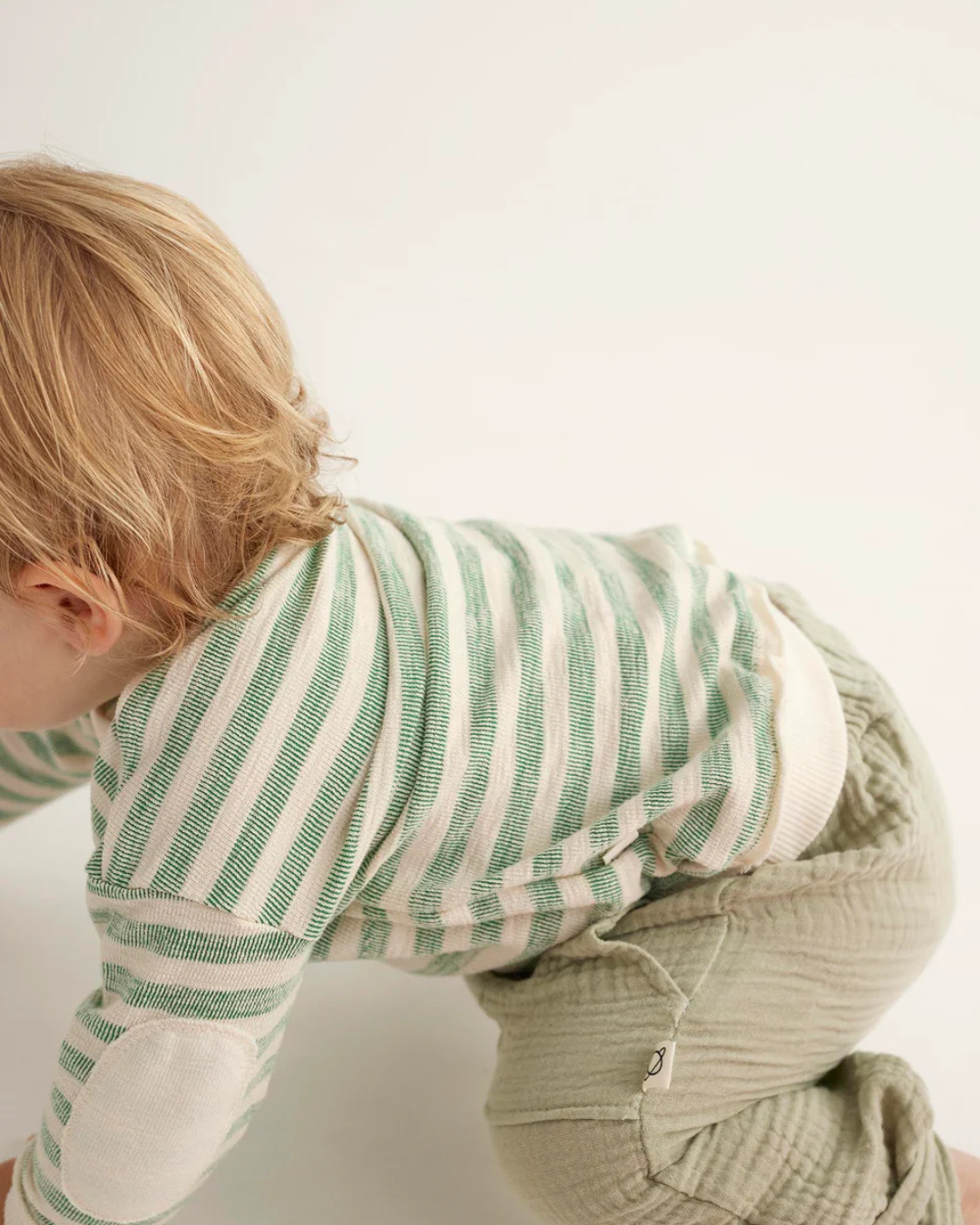 Organic Stripes Baby Sweatshirt