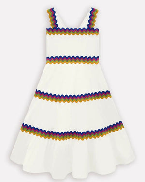 Nanai Girl's White Dress