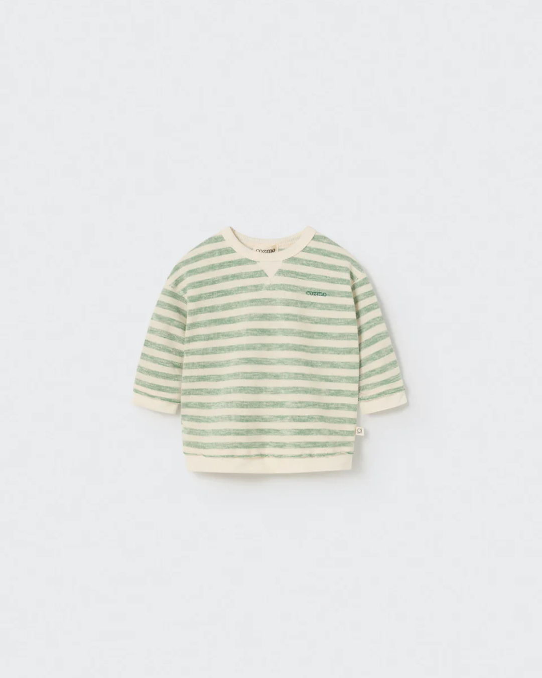 Organic Stripes Baby Sweatshirt