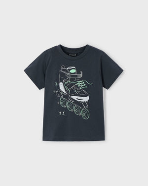 Boy Glow-in-the-Dark Rollerblade T-Shirt