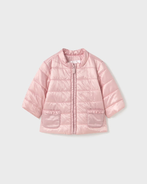 Newborn Light Padded Jacket Baby Pink
