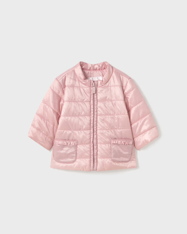 Newborn Light Padded Jacket Baby Pink
