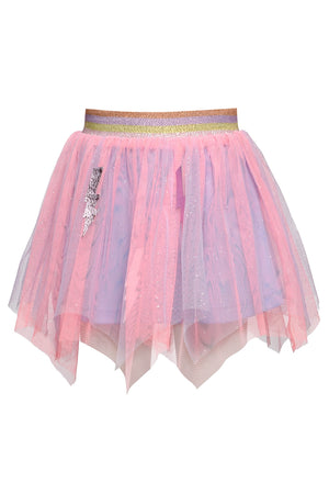 Hanky Tutu Skirt W/Lightning Print