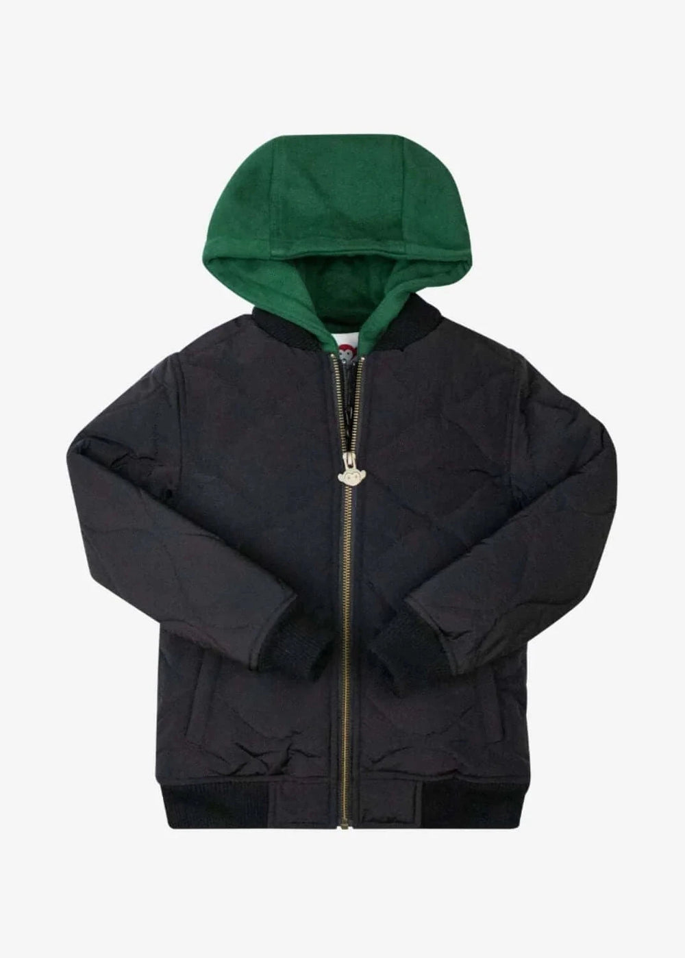 Boys Black Bomber Jacket