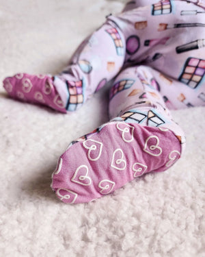 Lev Baby Camila Ruffled 'Makeup': footie