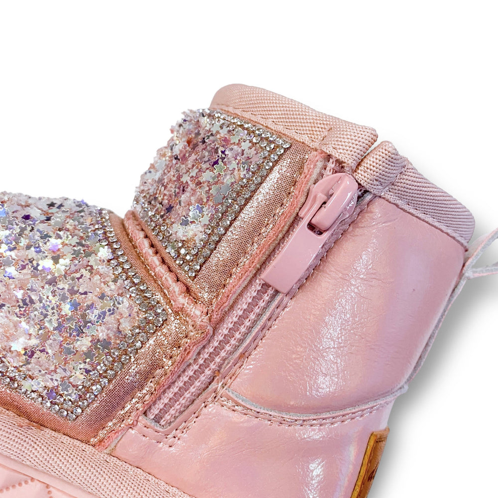 S3529 Mini Star Sequin Boots (2 Colors)