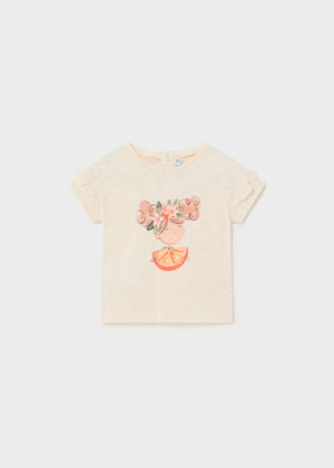 Baby girl printed t-shirt