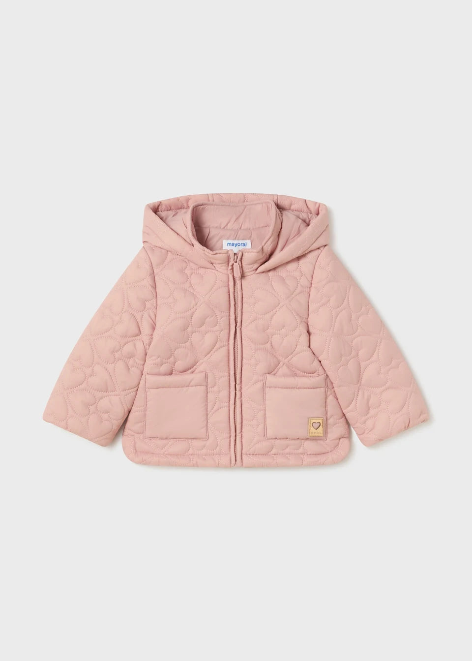 Baby Quilted heart jacket