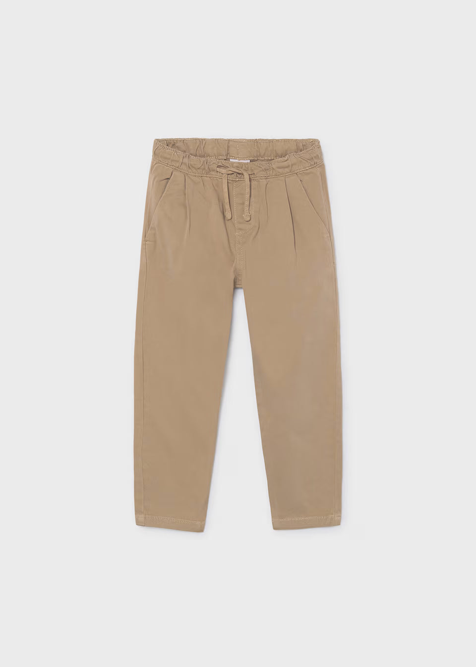 Boy Chino Jogger Pants Hazelnut