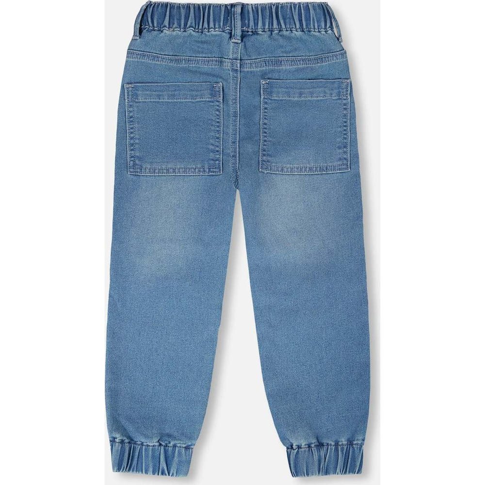 Stretch French Terry Denim Joggers