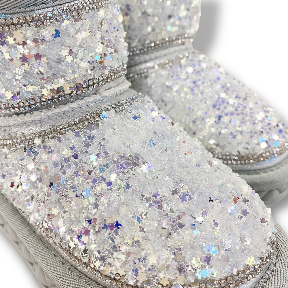 S3529 Mini Star Sequin Boots (2 Colors)