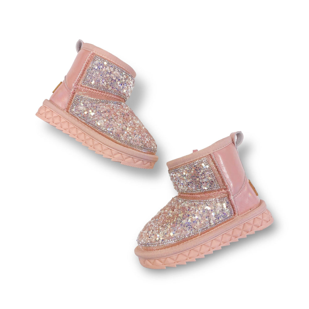 S3529 Mini Star Sequin Boots (2 Colors)