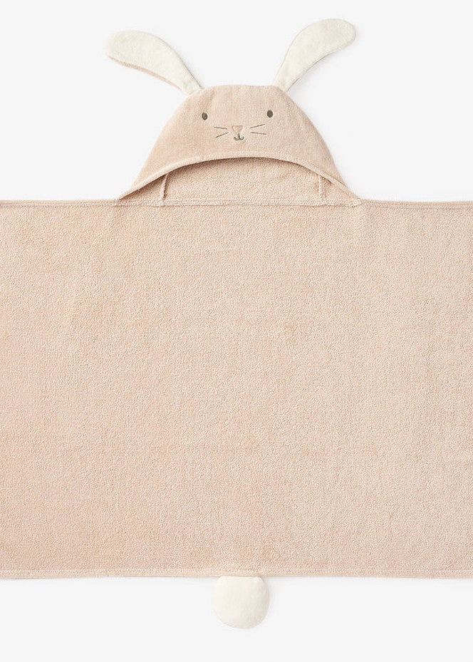 Elegant Hooded Baby Bath Wrap