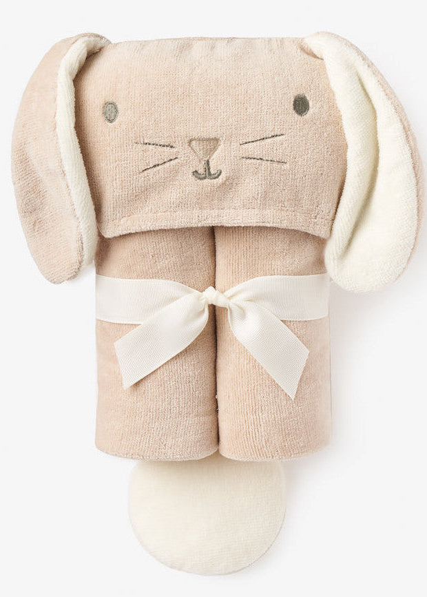 Elegant Hooded Baby Bath Wrap