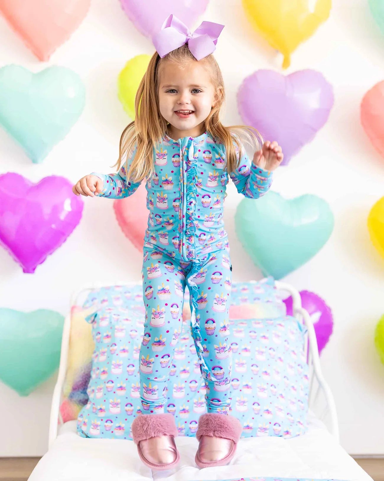 Lev Baby Emily Ruffled 'Poppy': The Convertible Romper