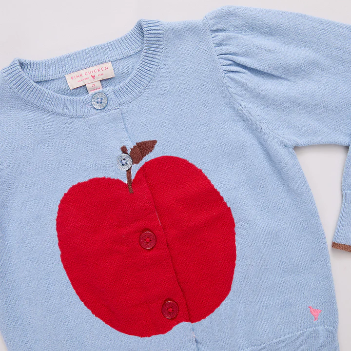 Pink Chicken Constance Sweater -  Light Blue Apple