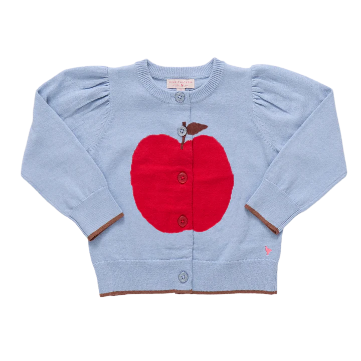 Pink Chicken Constance Sweater -  Light Blue Apple