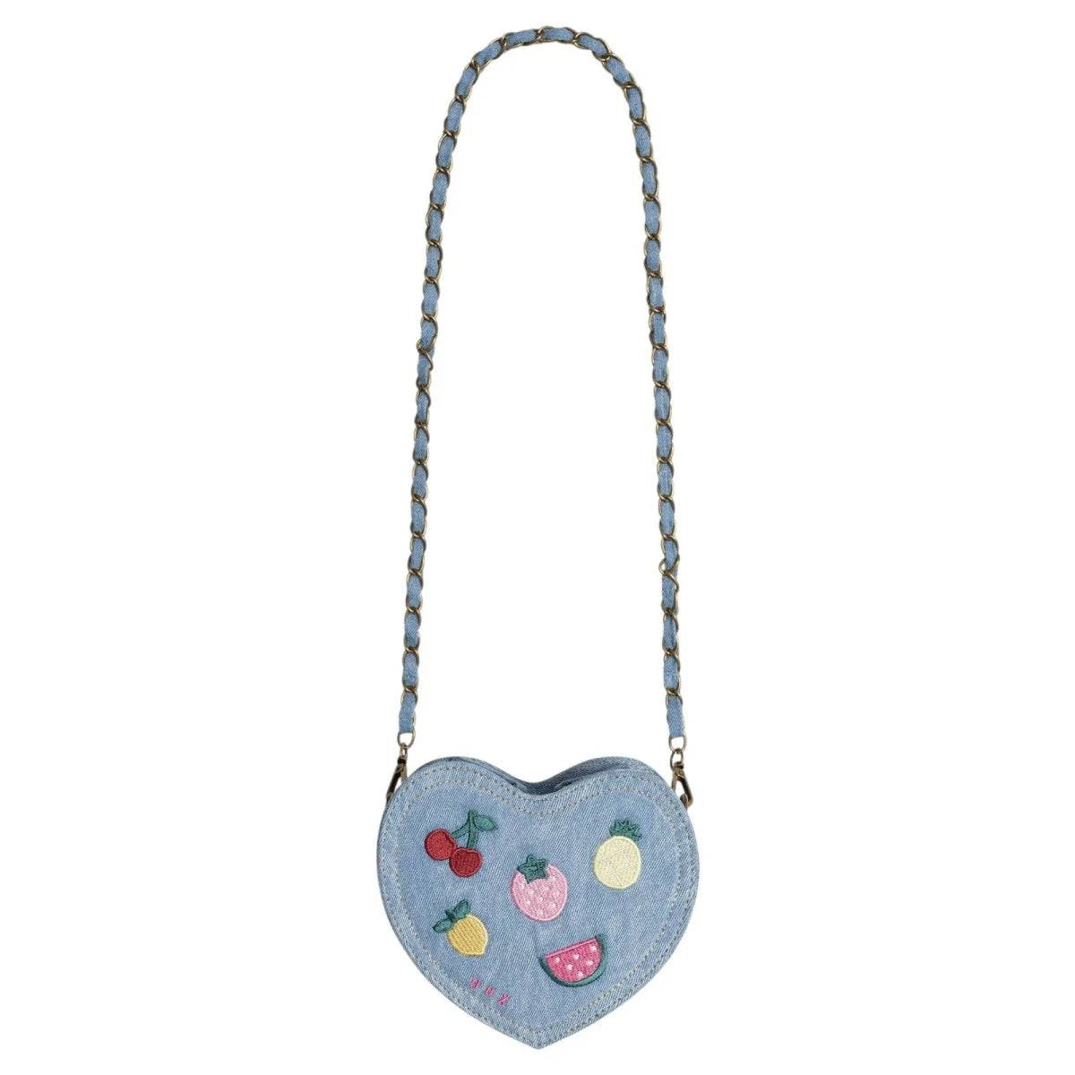 Huxbaby I Heart Fruit Denim Shoulder Bag