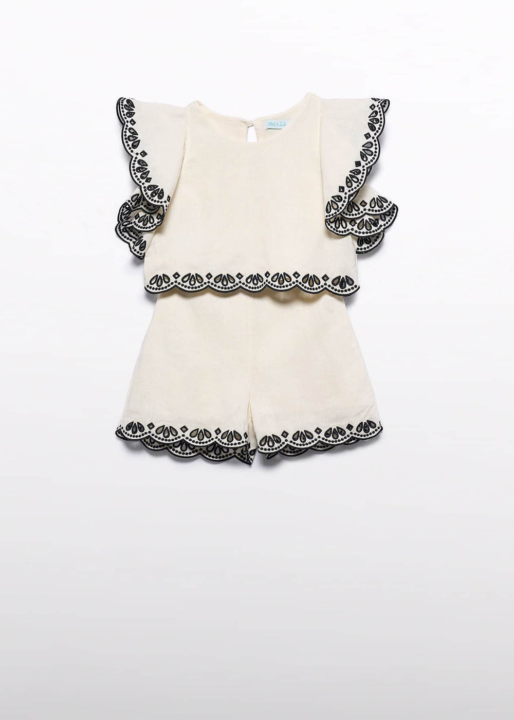 Girl Embroidered Set