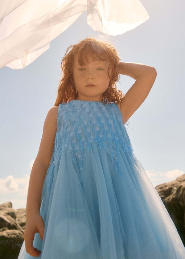 Girl Fringed Dress