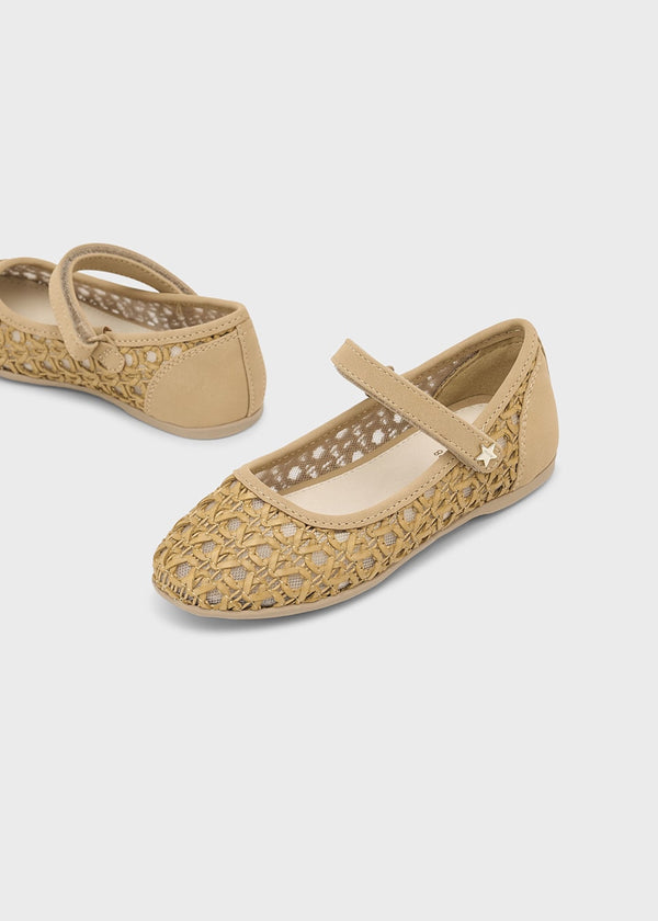 Girls Caramelo Ballet Flats