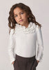 Girl T-Shirt With Ruffle Details
