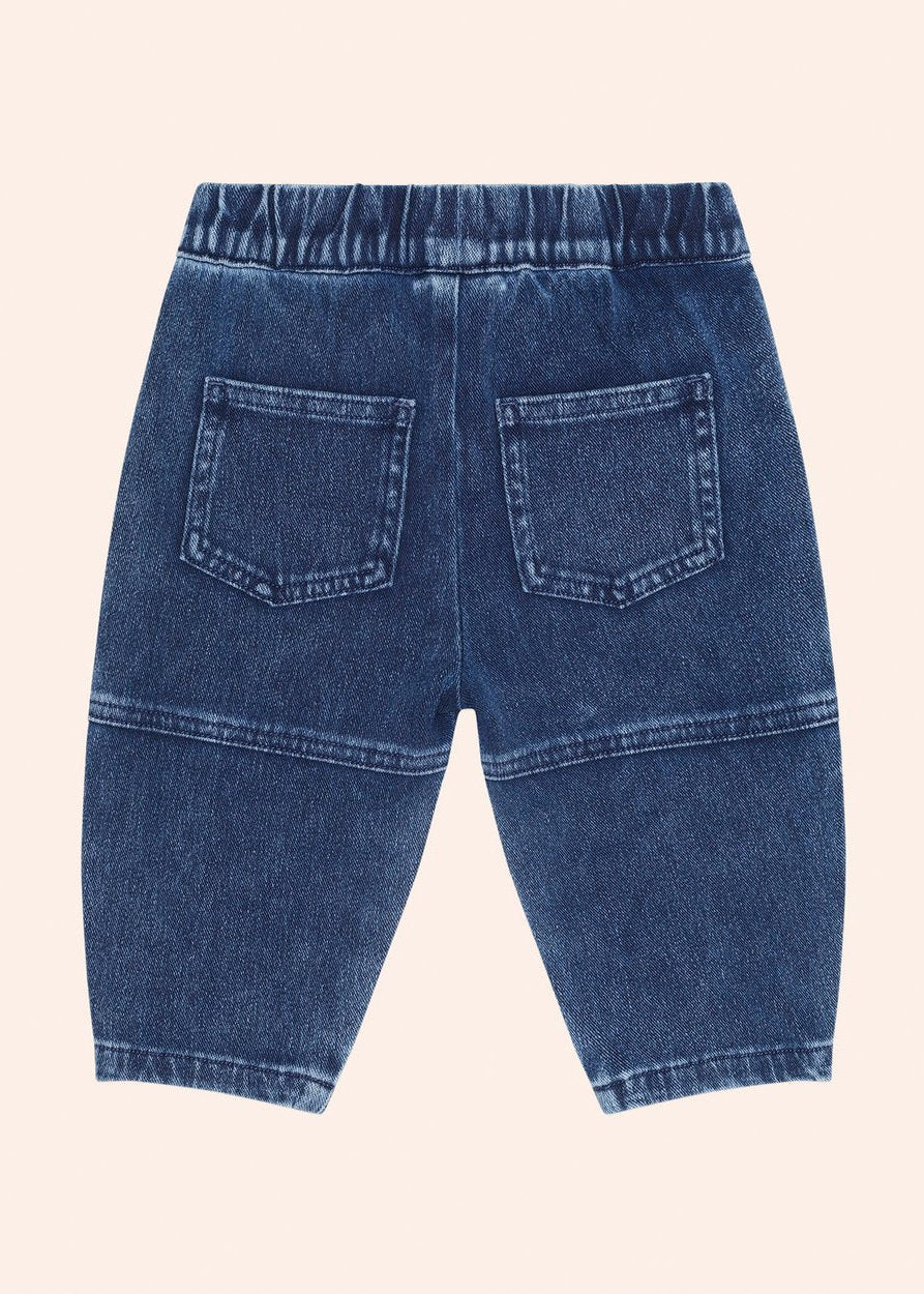 Knit Denim Pocket Pants