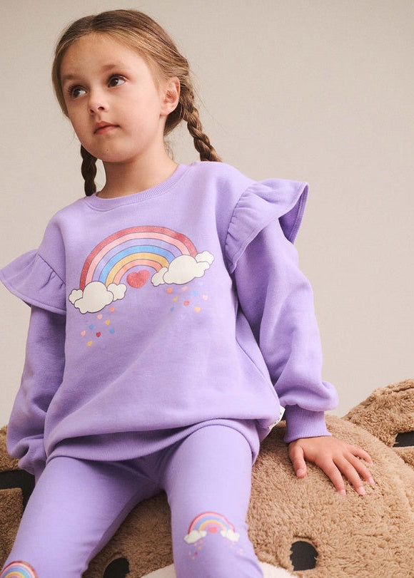 Magical Rainbow Sweatshirt and Leggings