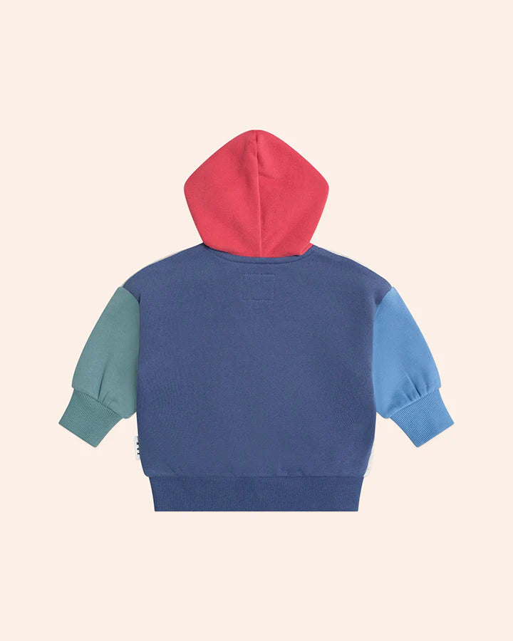 Huxbear Zip UP Colour Block Set