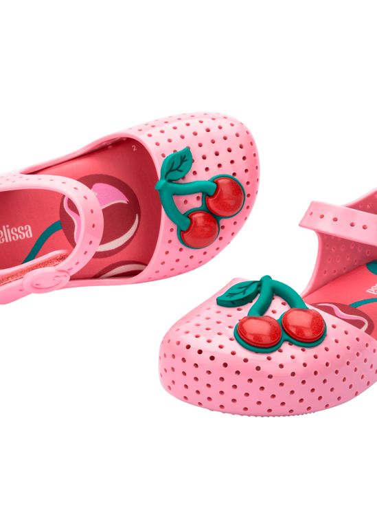 Furadinha Pop Flat in Pink/Cherry