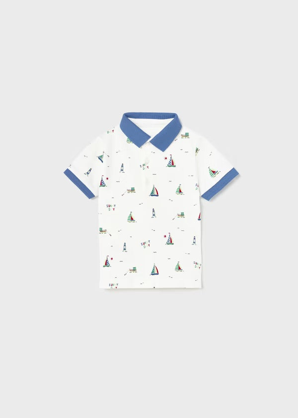 Print Polo shirt baby