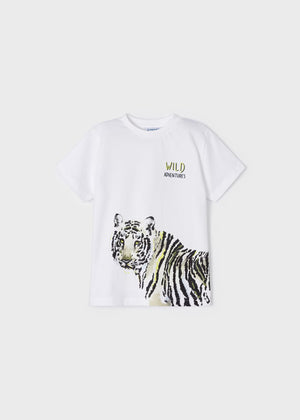Printed Motif t-shirt sustainable cotton for boy