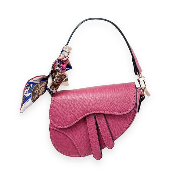 Mini Saddle Purse w/ Scarf for kid girl