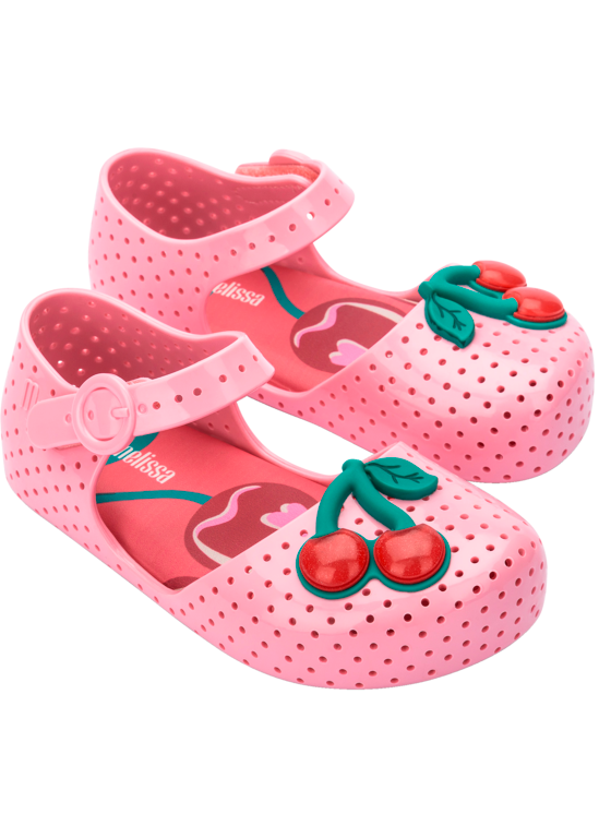 Furadinha Pop Flat in Pink/Cherry