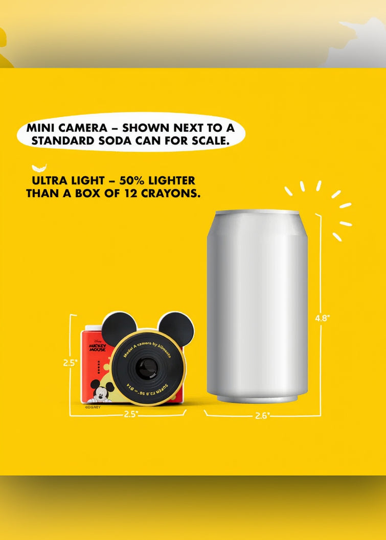 Disney Mickey Mouse Mini Camera
