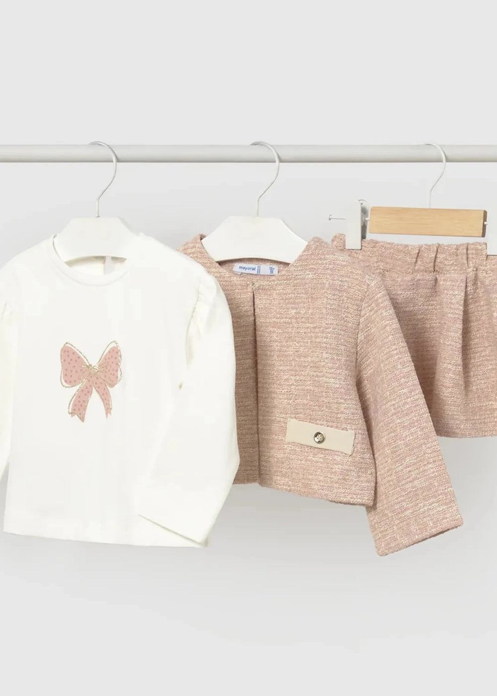 Tweed Skirt Set