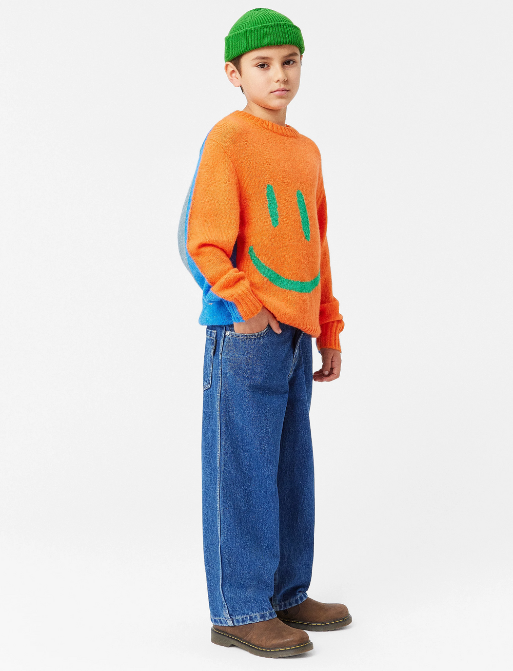 Molo Bello wool-blend sweater in orange