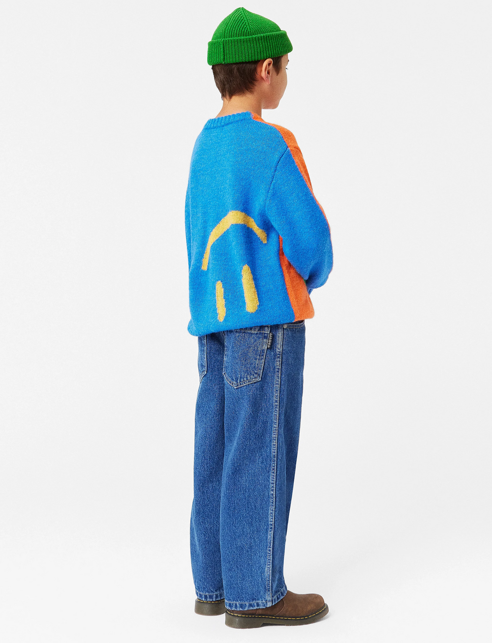 Molo Bello wool-blend sweater in orange