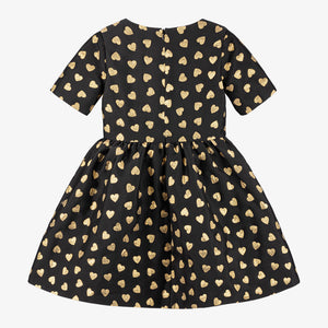 Moschino gold heats allover dress